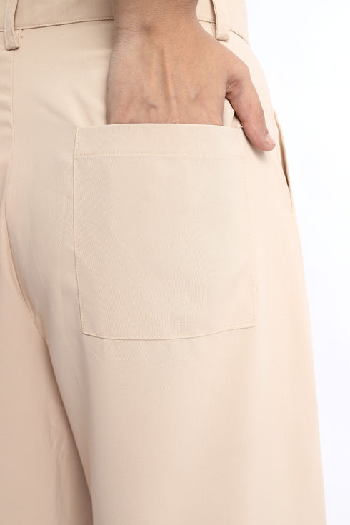 Wide Leg Pleated Pants